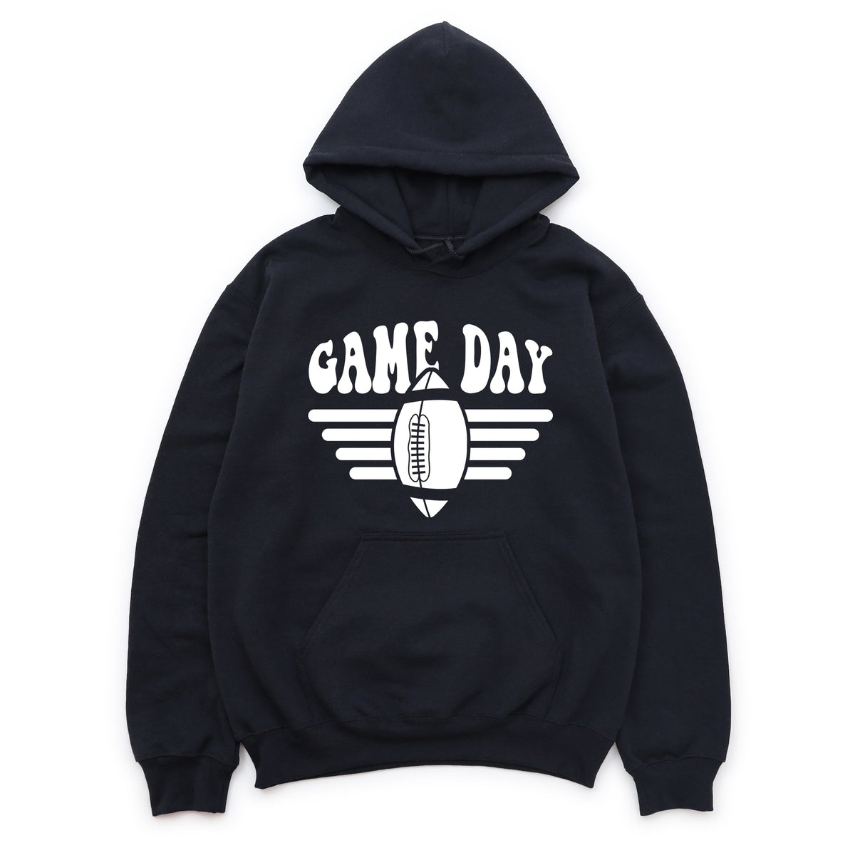 Football Game Day Stripes - Men's Graphic Hoodie