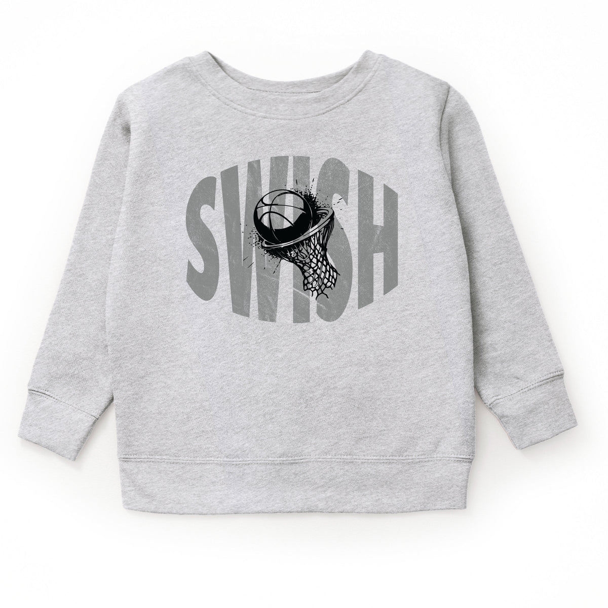 Swish Distressed - Youth Graphic Sweatshirt