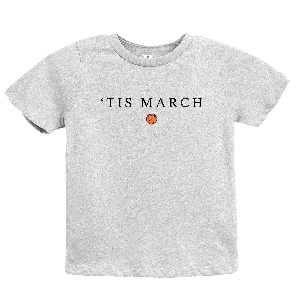 Tis March Typewriter - Youth Short Sleeve Graphic T-Shirt