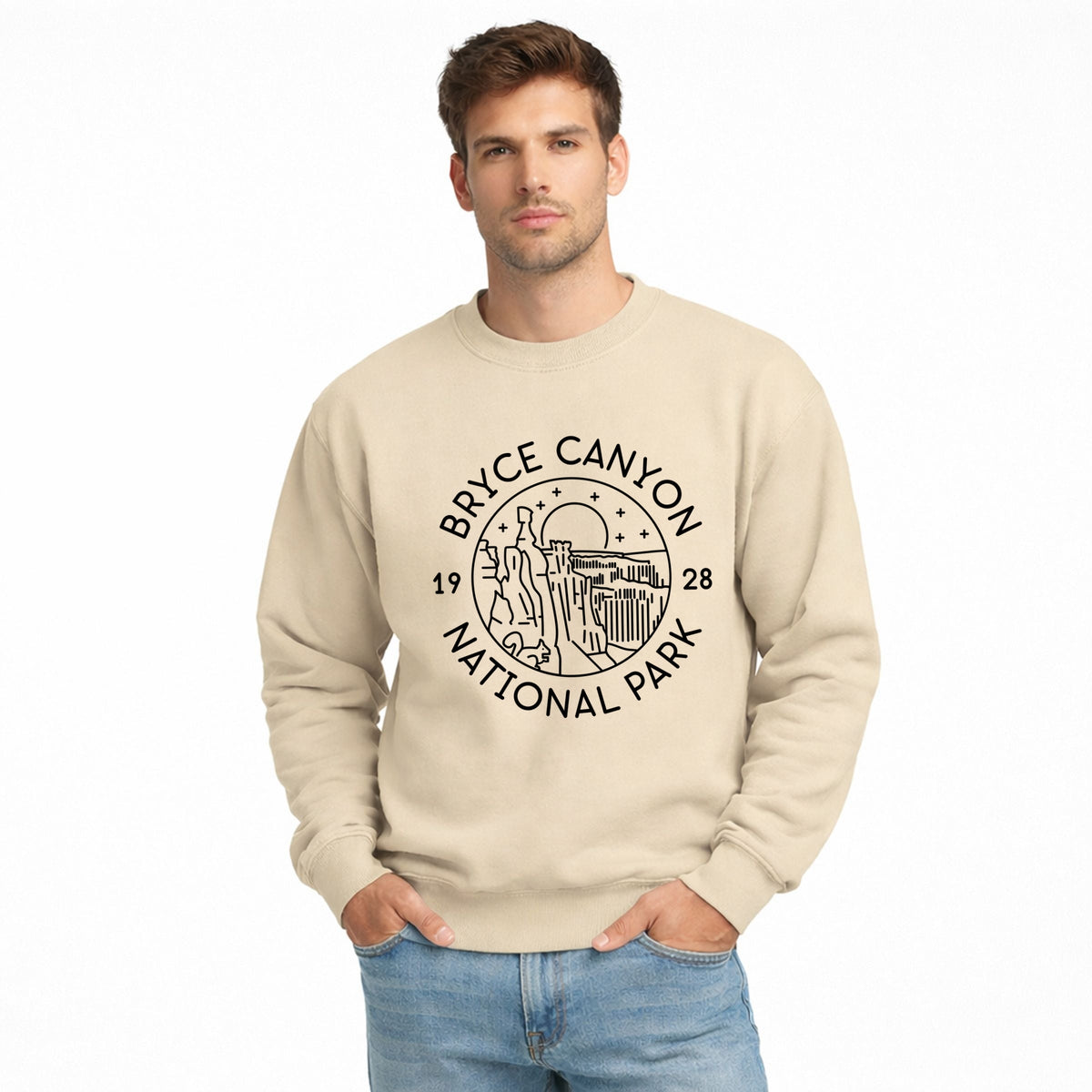 Bryce Canyon National Park - Men's Graphic Sweatshirt