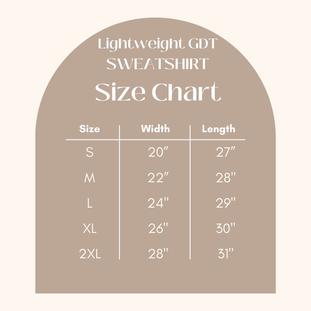 Country Girl Hat Puff Print - Womens Lightweight Garment Dyed Sweatshirt
