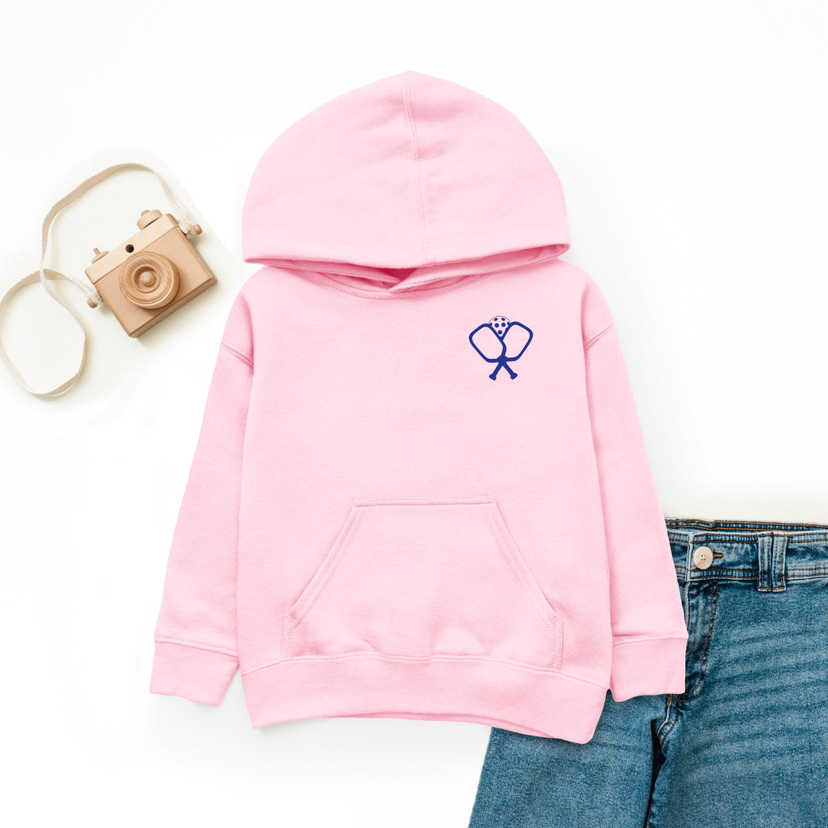 Pickleball Front And Back | Youth Graphic Hoodie
