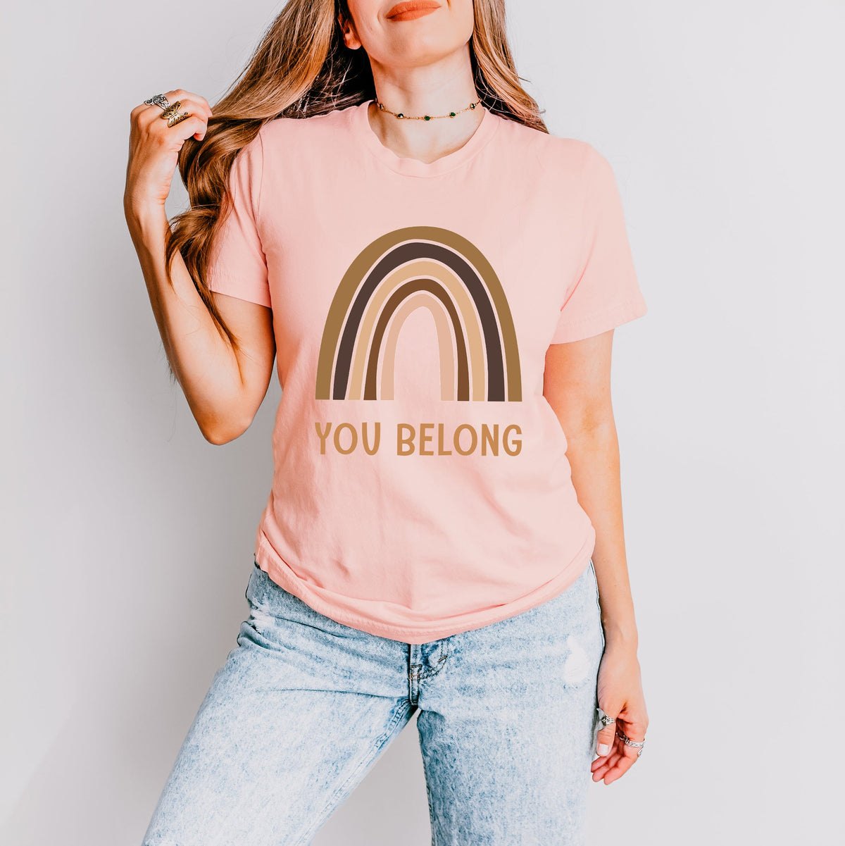 You Belong Rainbow | Short Sleeve Graphic Tee