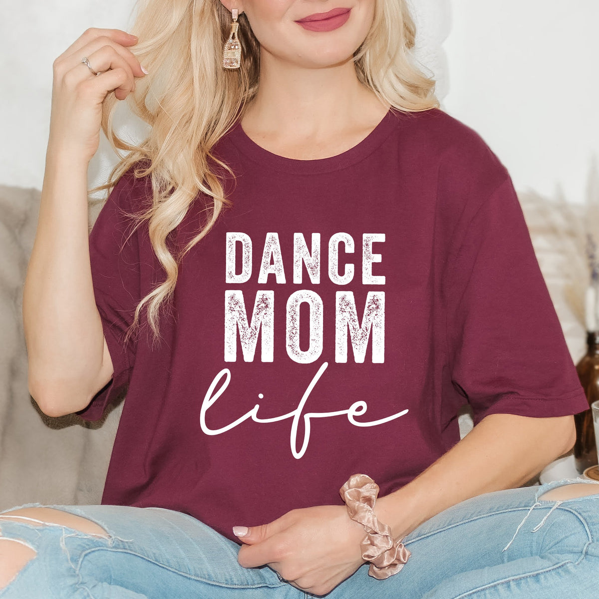 Dance Mom Life | Short Sleeve Crewneck