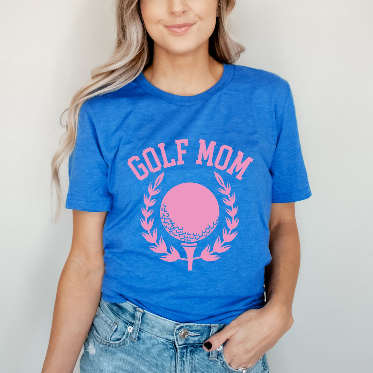 Golf Mom Tee | Short Sleeve Crew Neck
