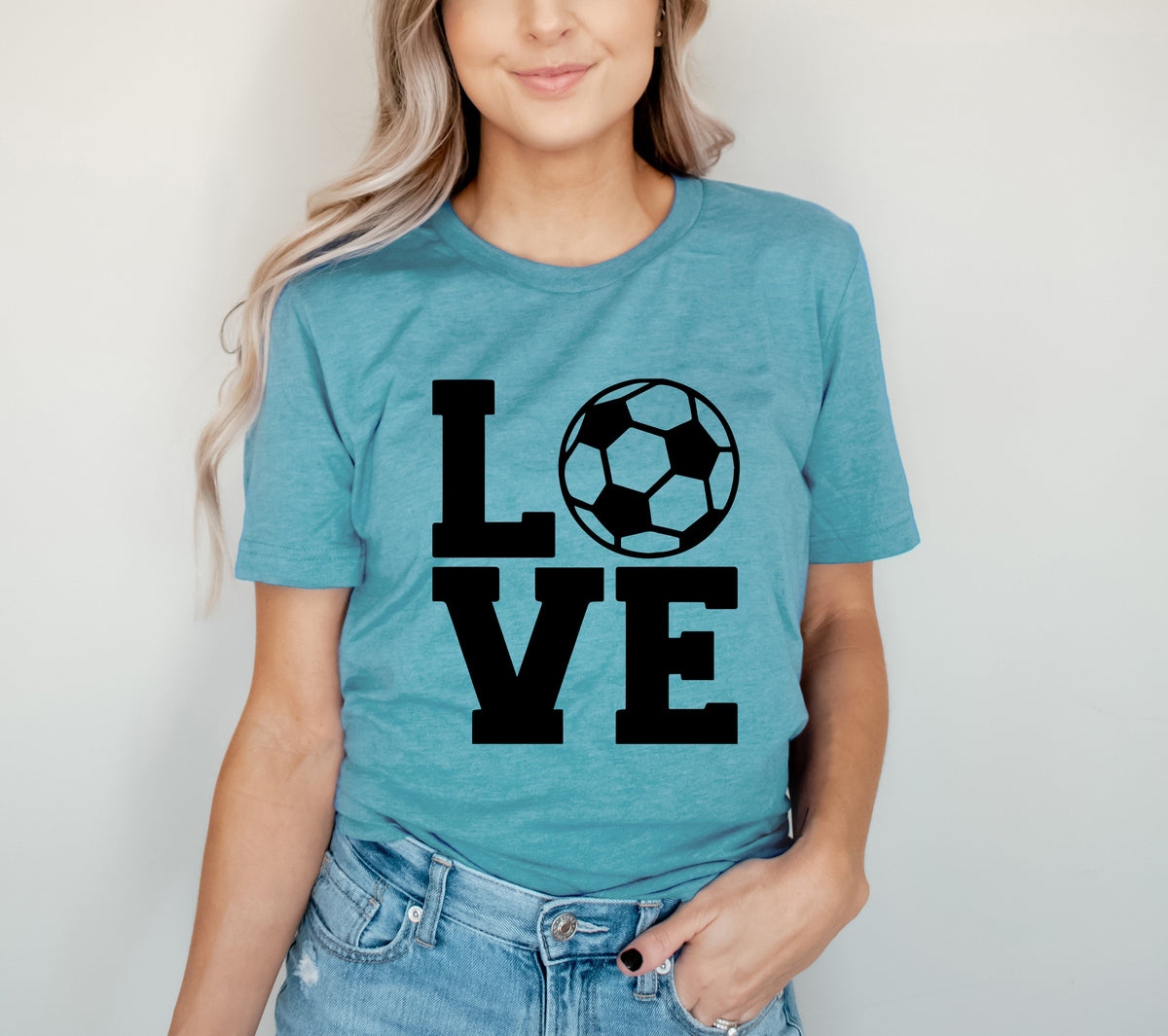Love Soccer | Short Sleeve Graphic Tee