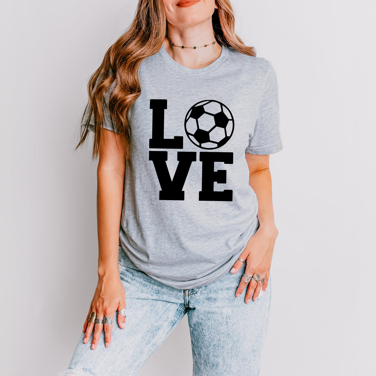 Love Soccer | Short Sleeve Graphic Tee
