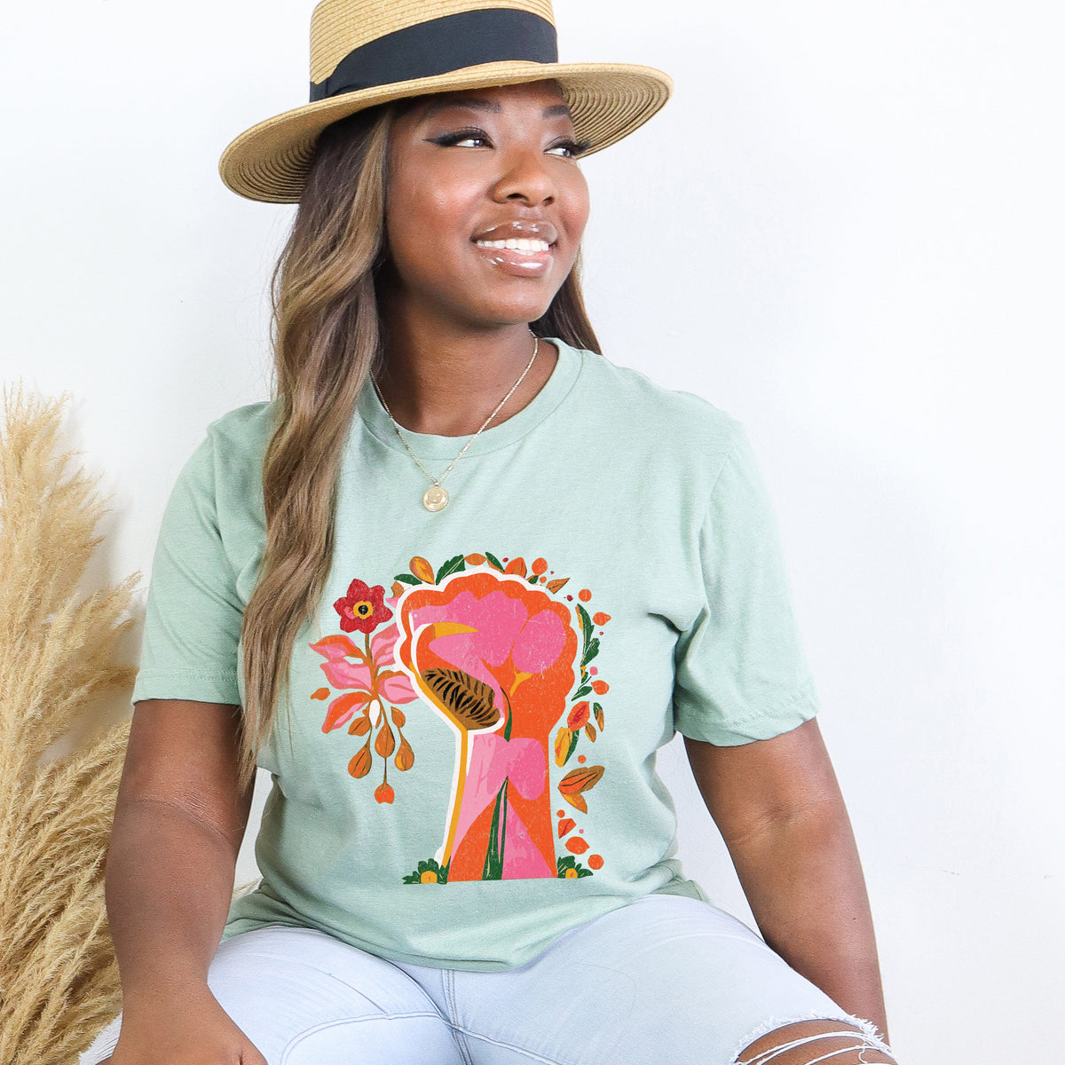 Blooming Strength | Short Sleeve Graphic Tee