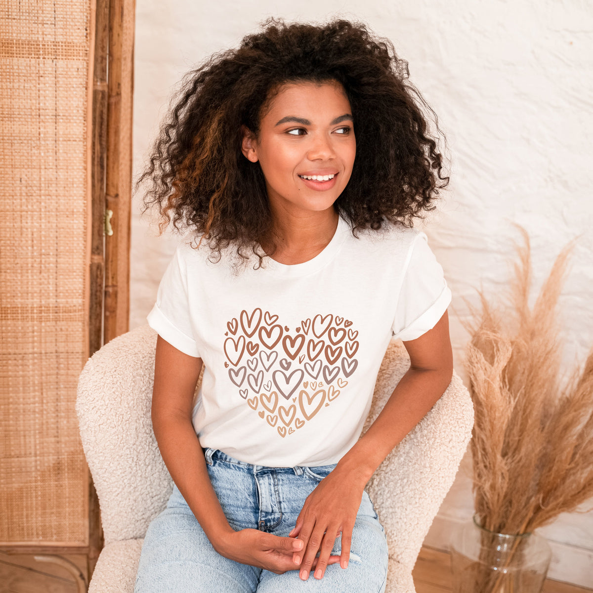 Black History Hearts | Short Sleeve Graphic Tee