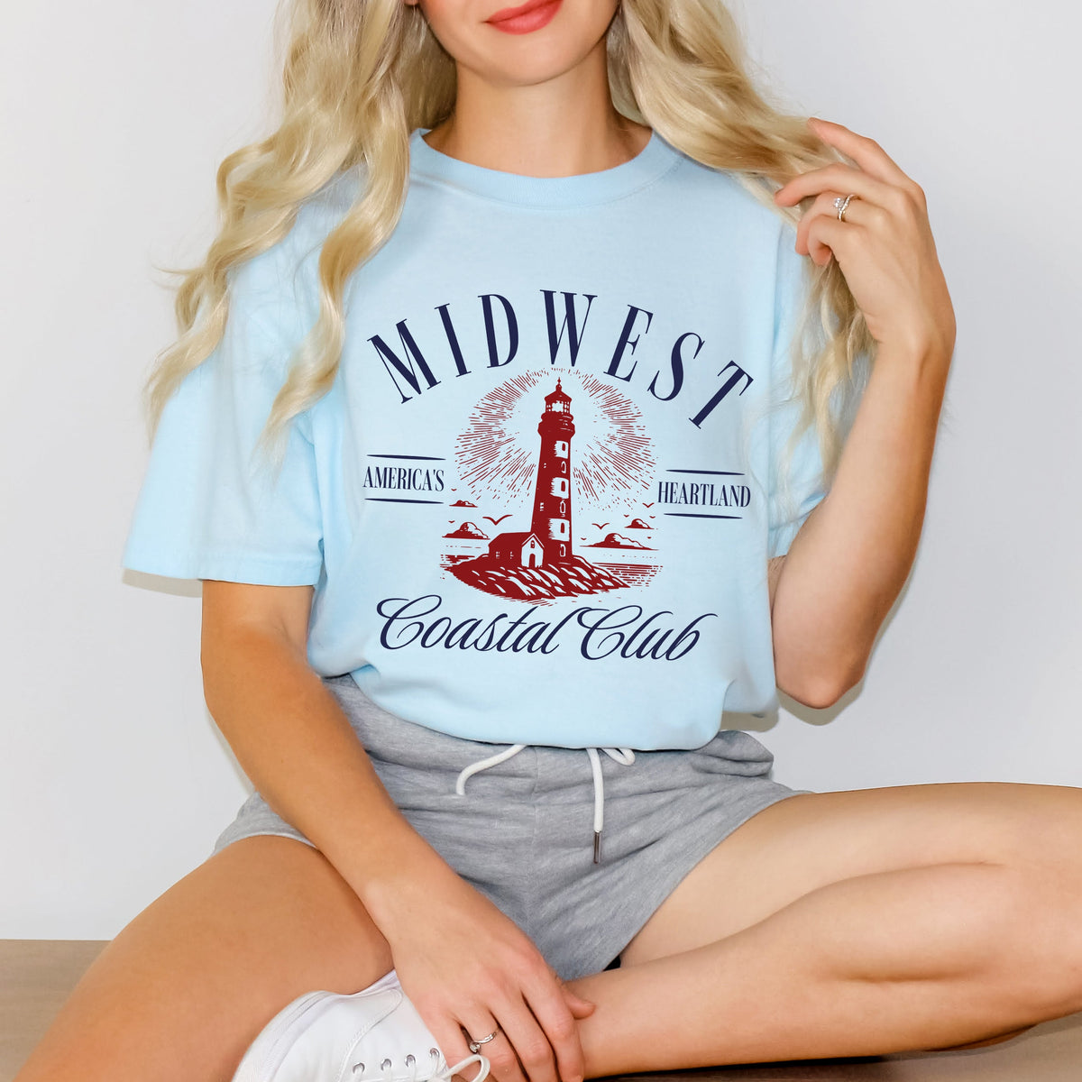 Midwest Coastal Club | Garment Dyed Tee
