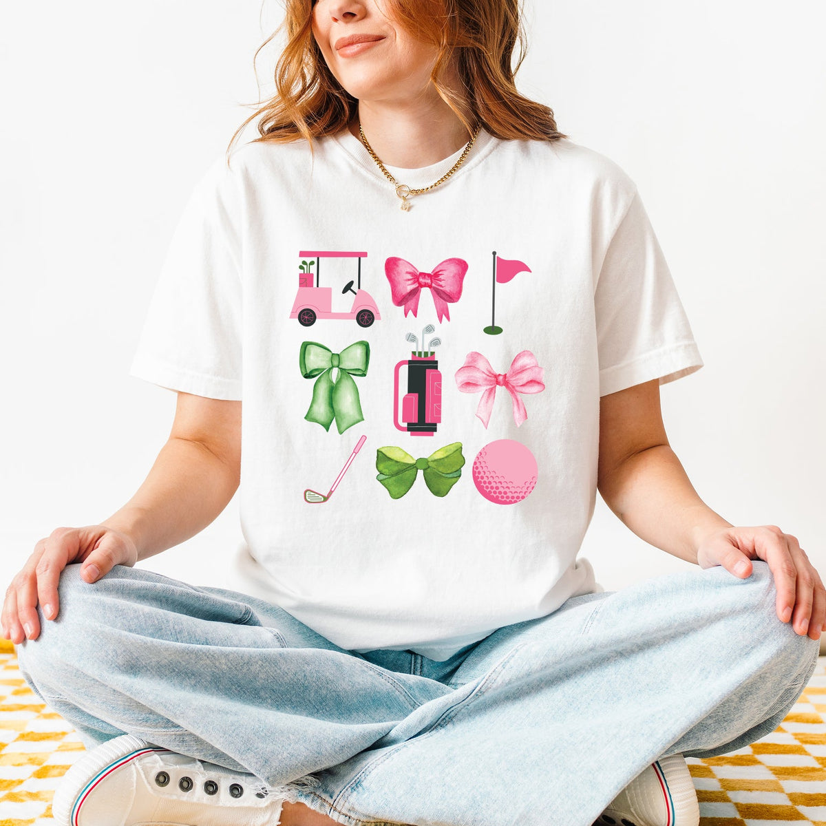Golf Icons Coquette | Garment Dyed Short Sleeve Tee