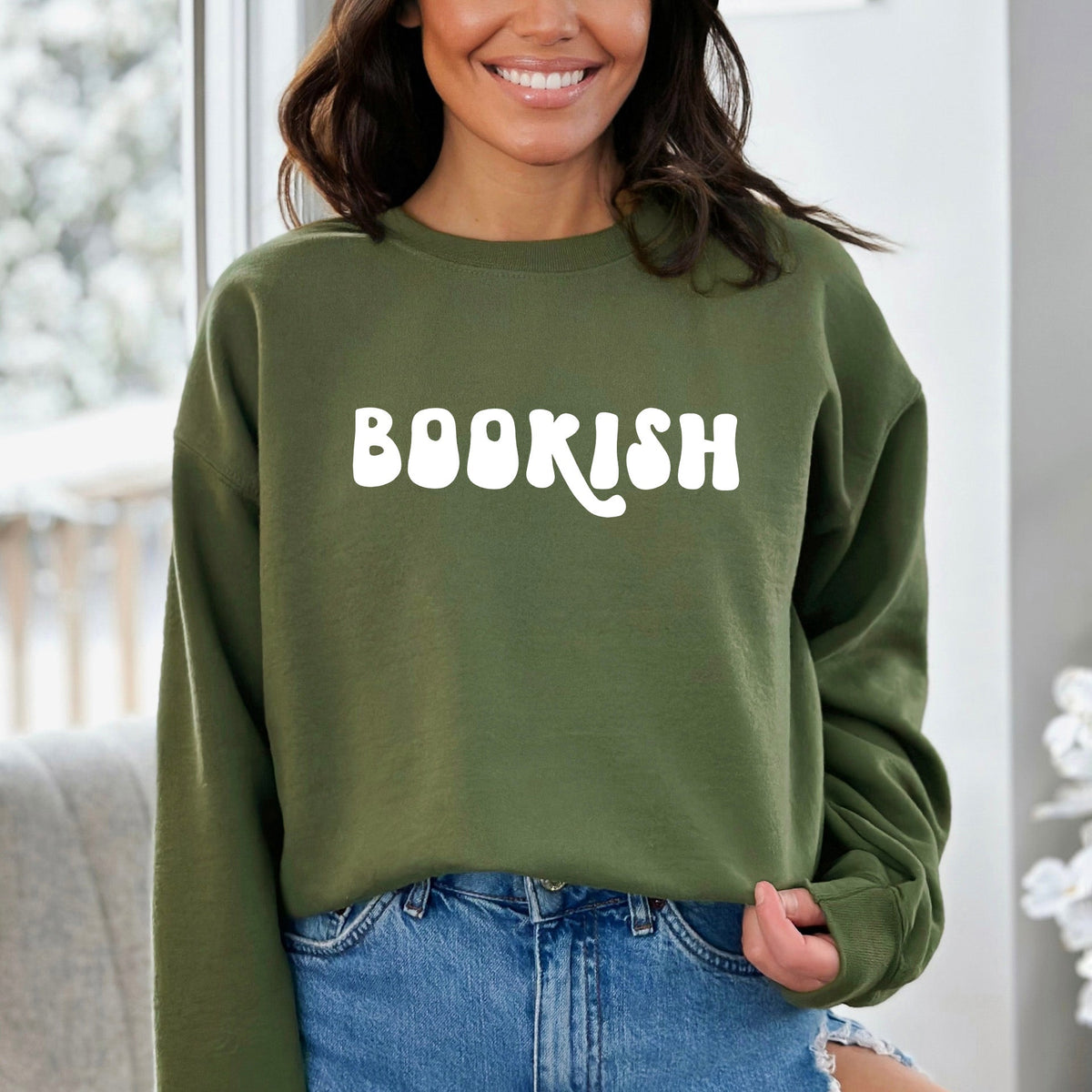 Bookish Retro | Sweatshirt