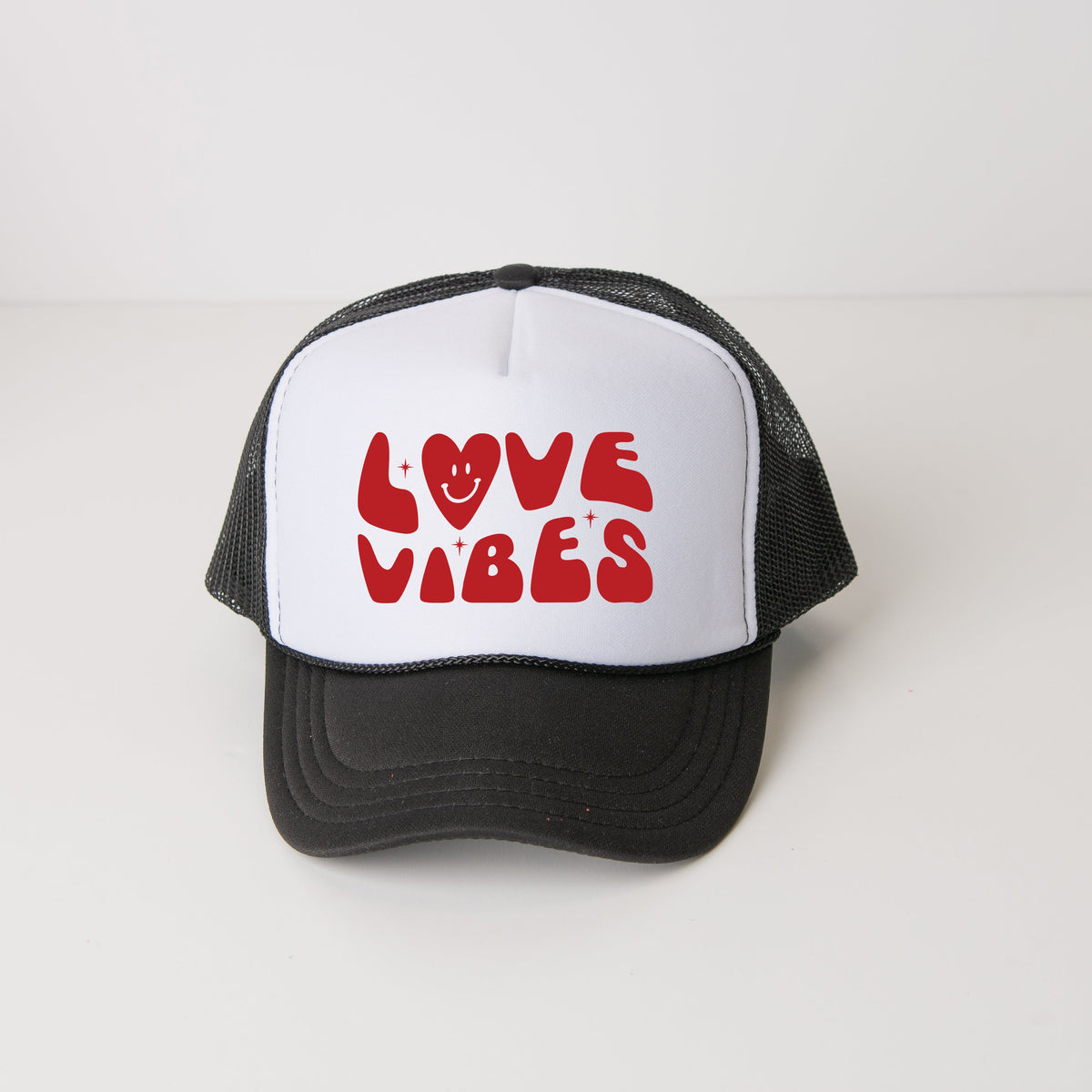 Love Vibes Heart | Foam Trucker Hat