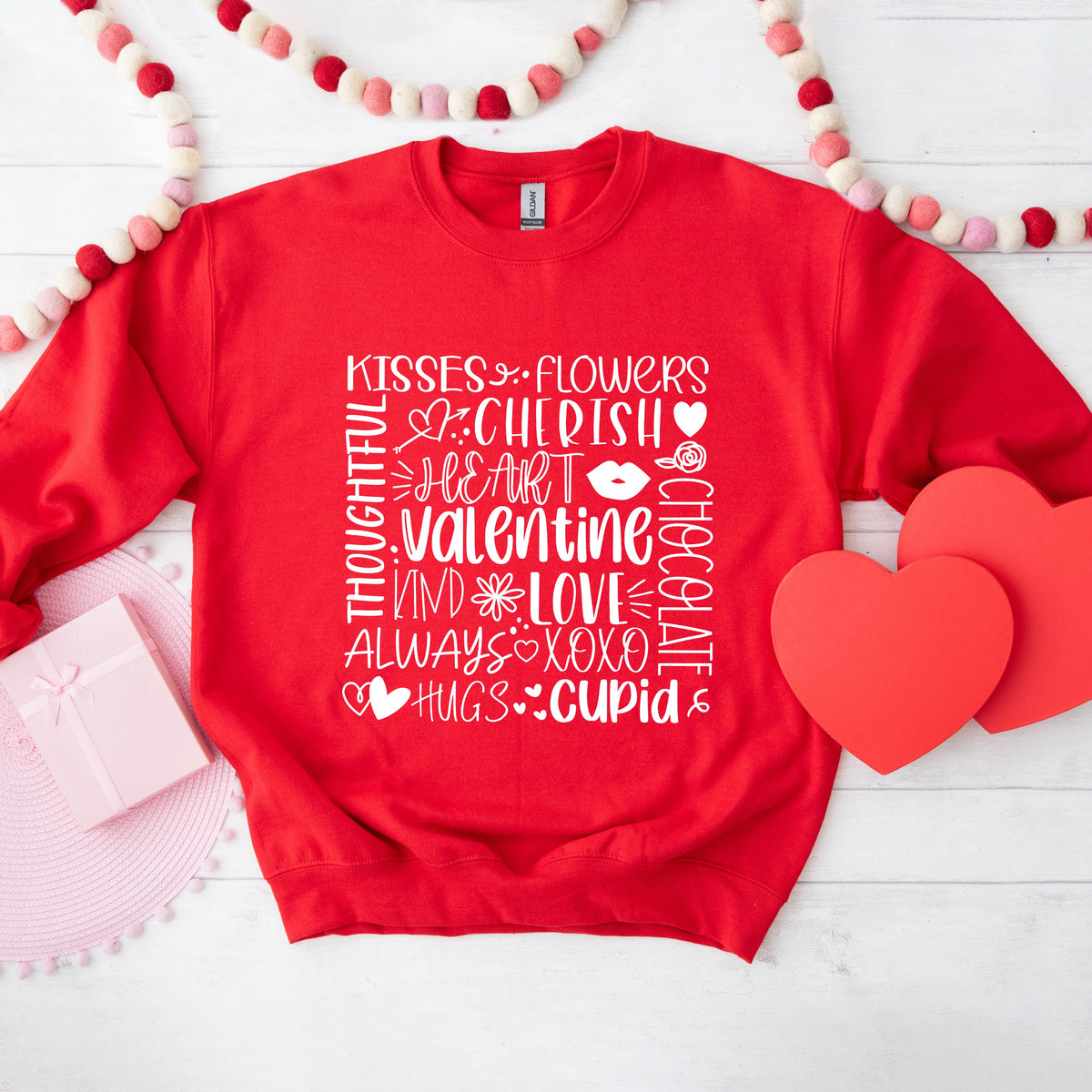 Valentine Collage | Sweatshirt