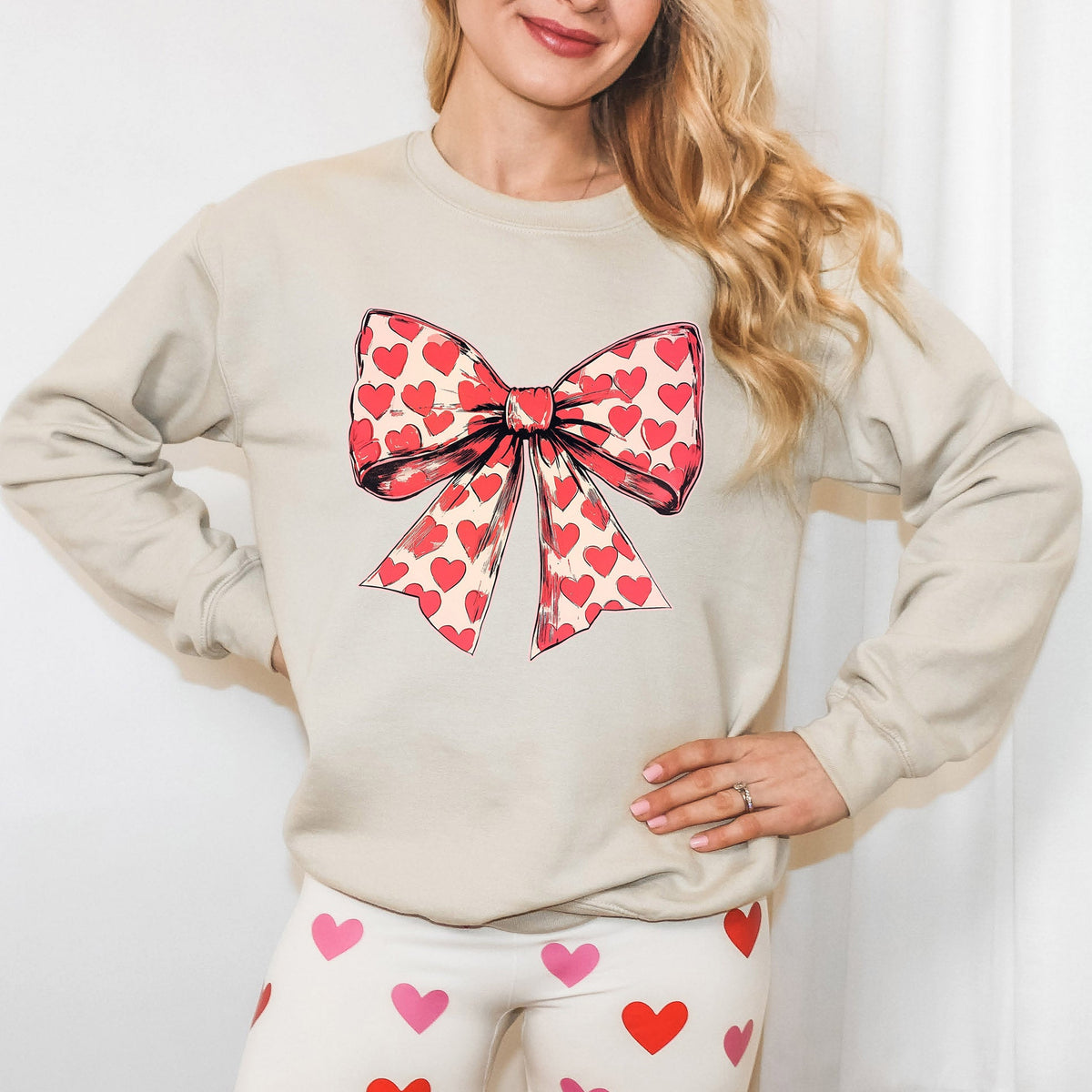 Coquette Hearts | Sweatshirt