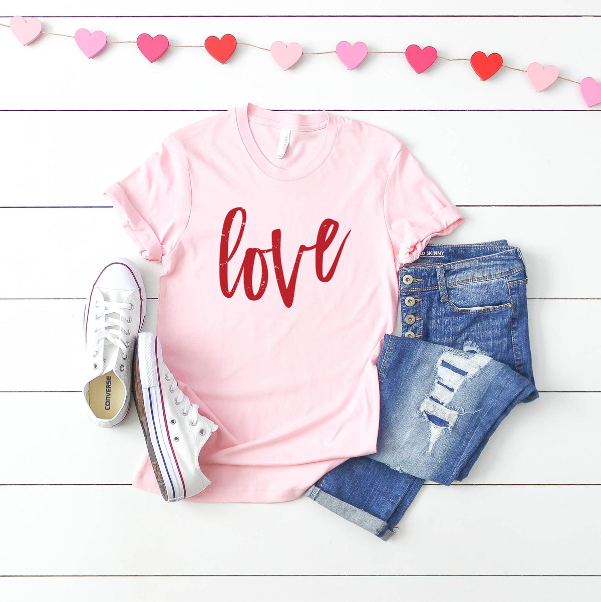 Love Cursive | Short Sleeve Graphic Tee