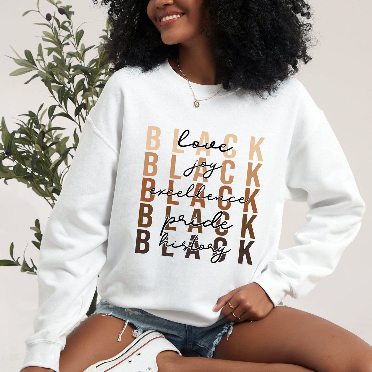 Love, Joy, Excellence, Pride, History | Sweatshirt