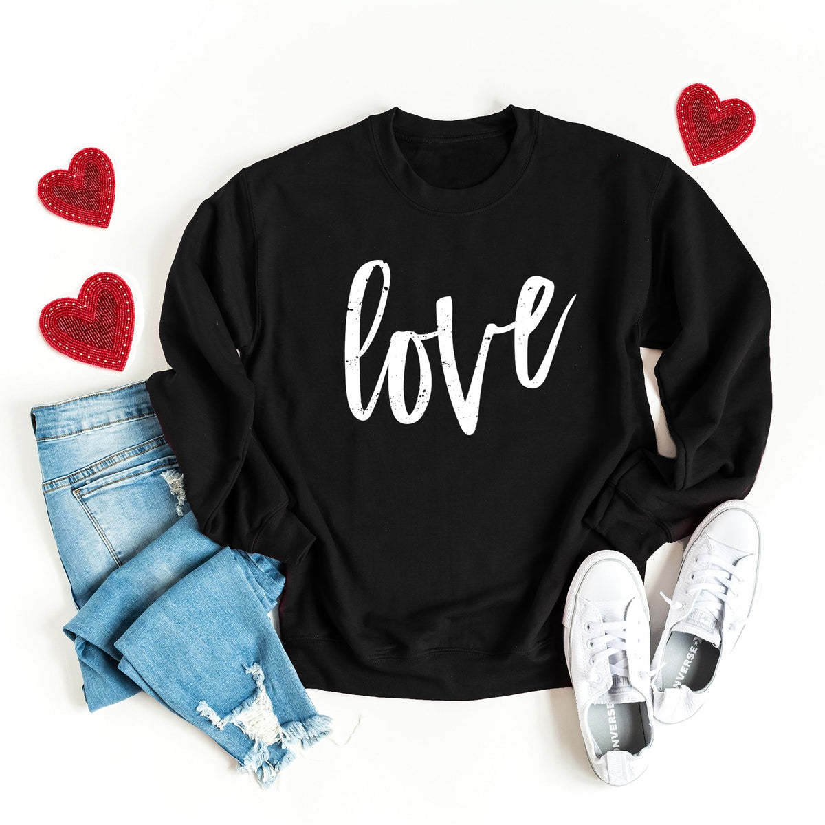 CLEARANCE Love Cursive | Sweatshirt