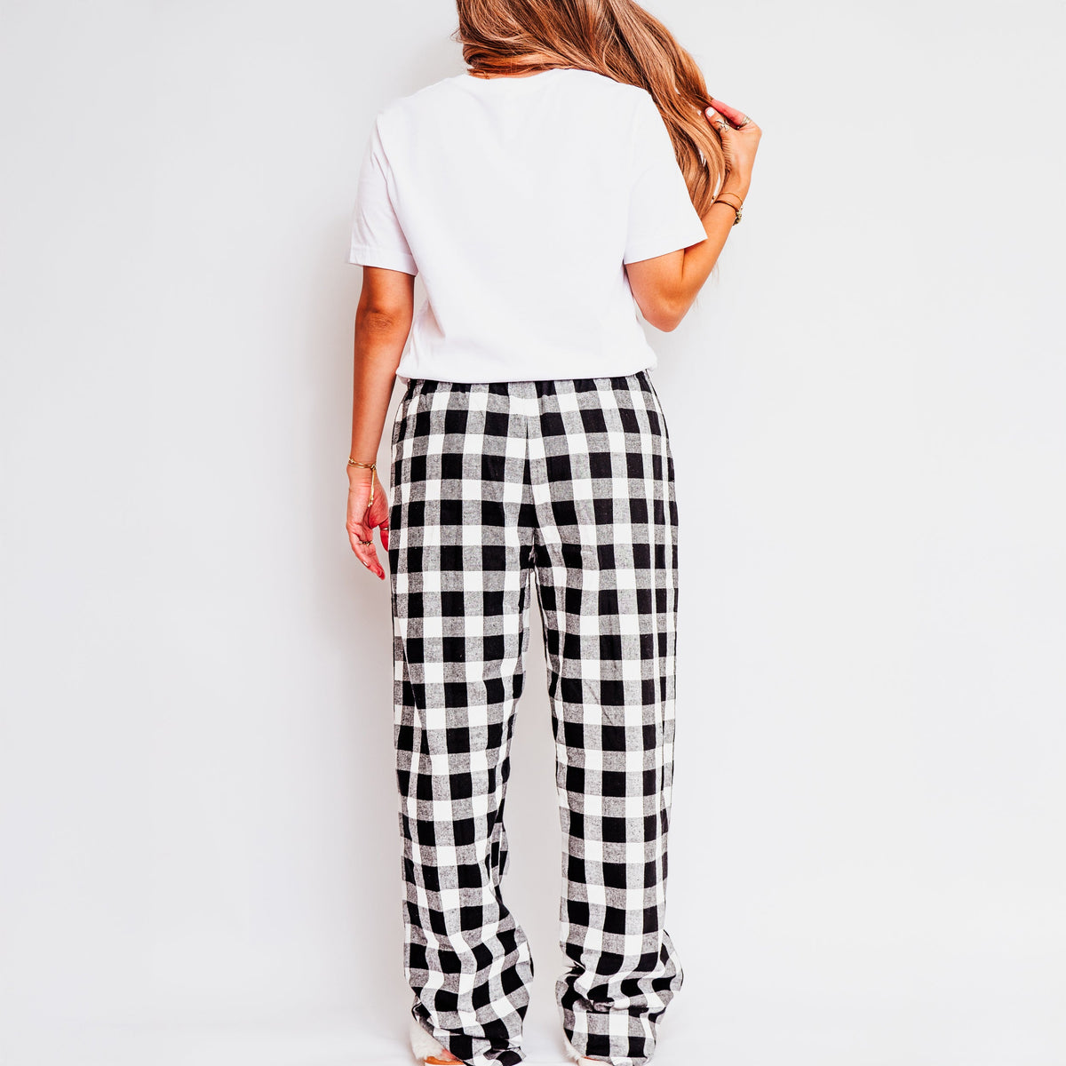 Have Yourself A Merry Little Christmas Berries | Plaid Pajama Set