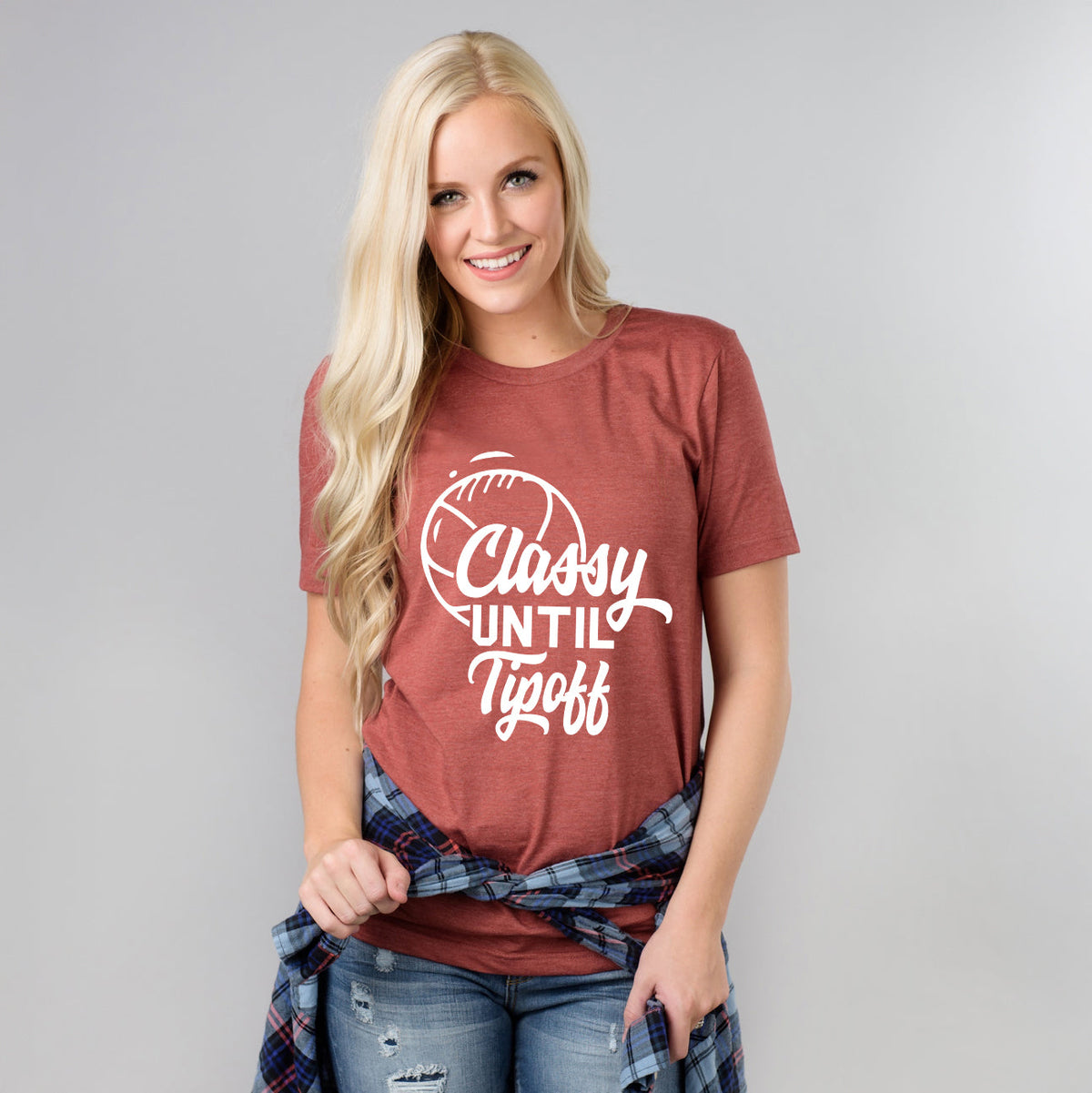 Classy Until Tipoff | Short Sleeve Graphic Tee