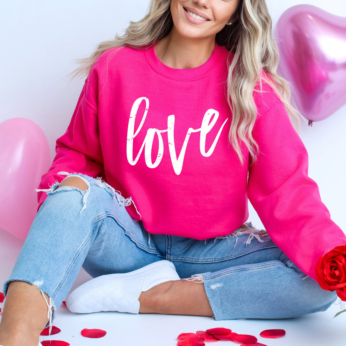 CLEARANCE Love Cursive | Sweatshirt