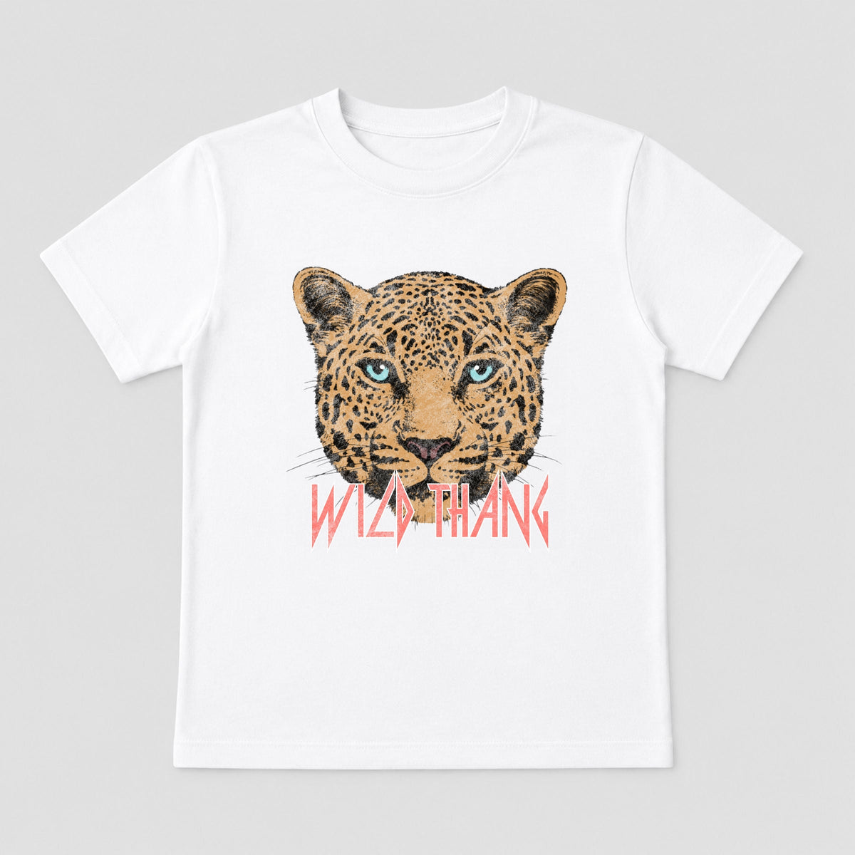 Wild Thang Cheetah - Toddler Short Sleeve Graphic T-Shirt