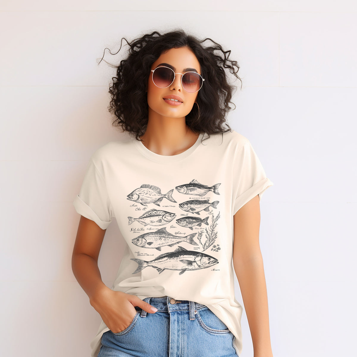 Vintage Fish | Short Sleeve Graphic Tee