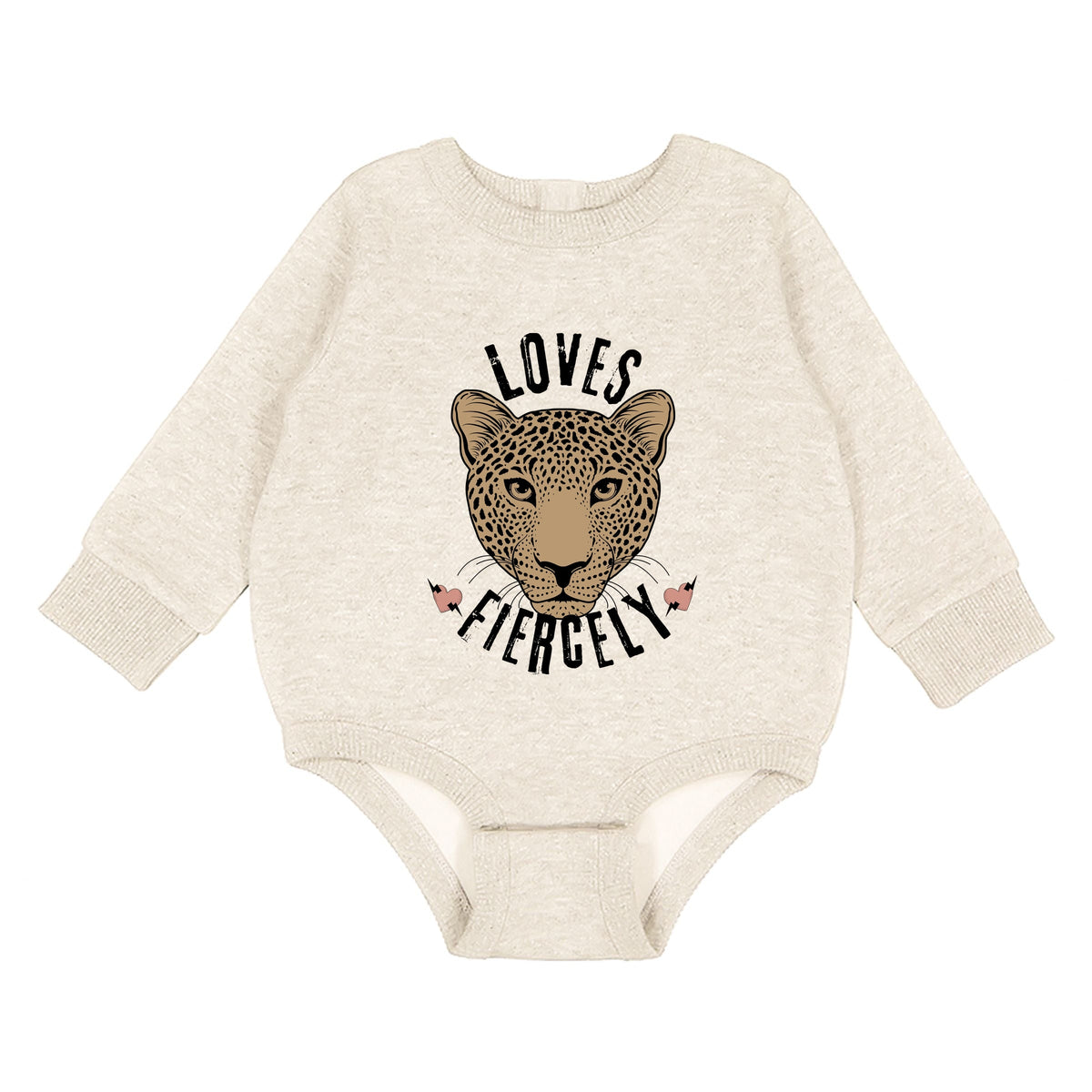 Loves Fiercely - Infant Fleece BodySuit