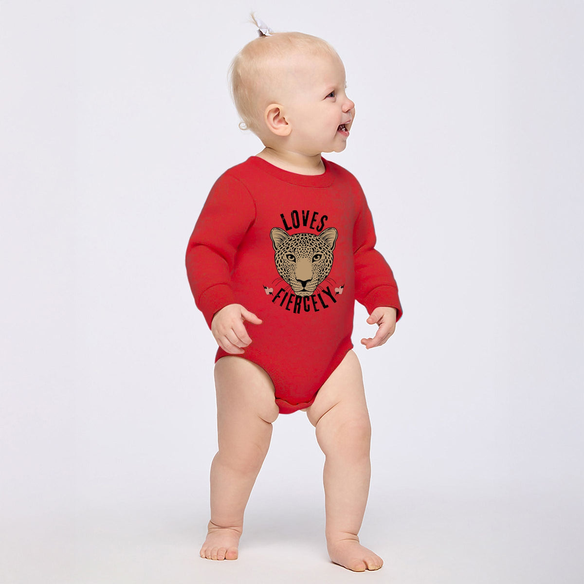 Loves Fiercely - Infant Fleece BodySuit