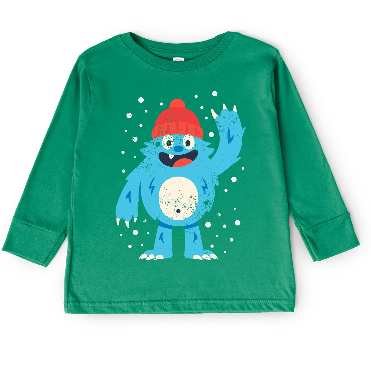 Blue Yeti Distressed - Toddler Long Sleeve Graphic Tee