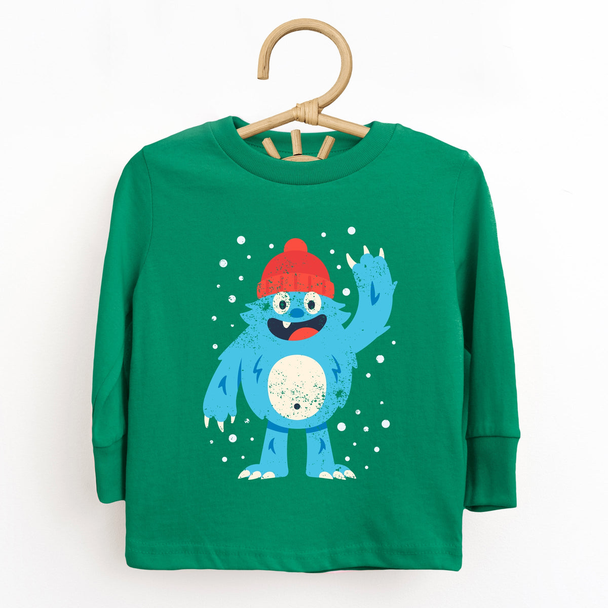 Blue Yeti Distressed - Toddler Long Sleeve Graphic Tee