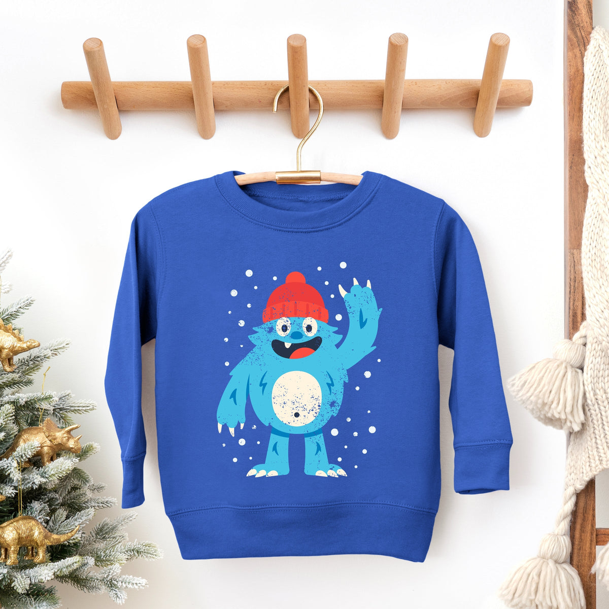 Blue Yeti Distressed - Toddler Graphic Sweatshirt