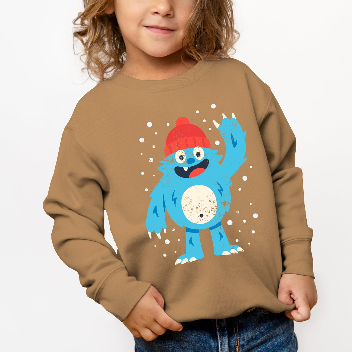 Blue Yeti Distressed - Toddler Graphic Sweatshirt