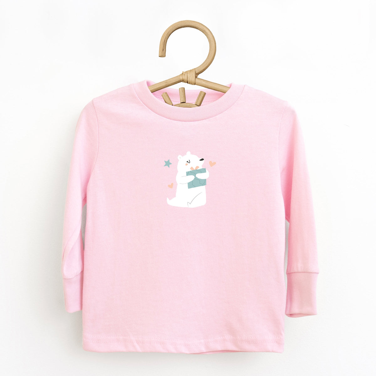Polar Bear Presents - Toddler Long Sleeve Graphic Tee