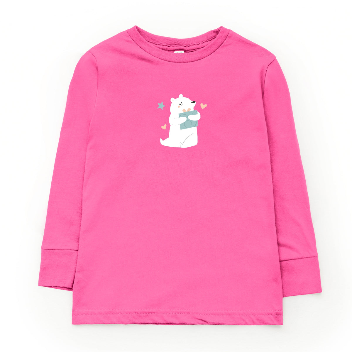 Polar Bear Presents - Youth Long Sleeve Graphic T-Shirt