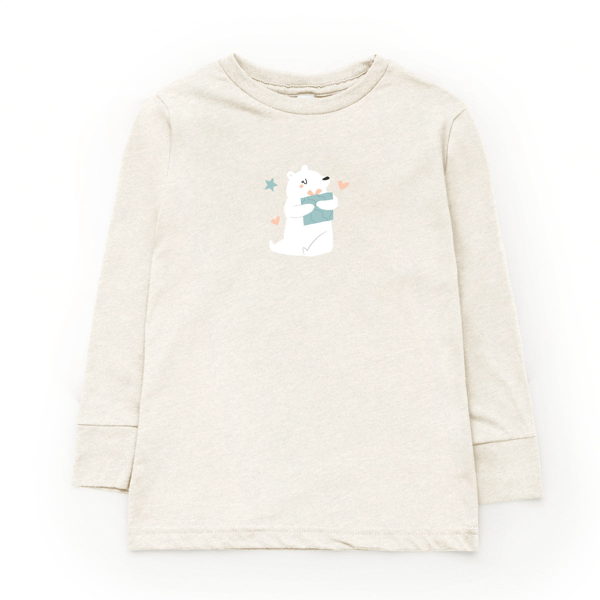 Polar Bear Presents - Youth Long Sleeve Graphic T-Shirt