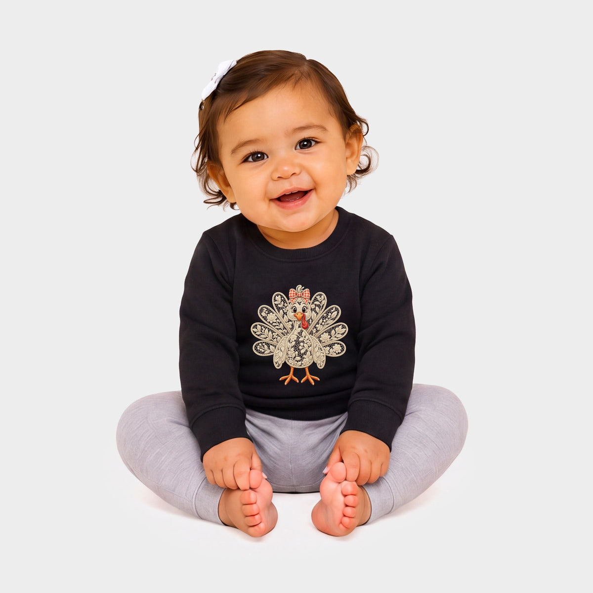 Turkey Lace - Infant Fleece Sweatshirt