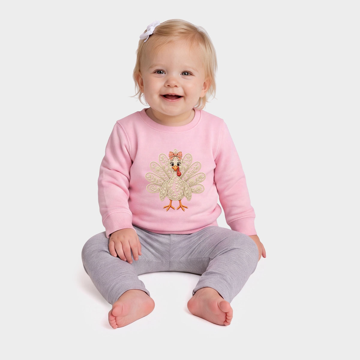Turkey Lace - Infant Fleece Sweatshirt