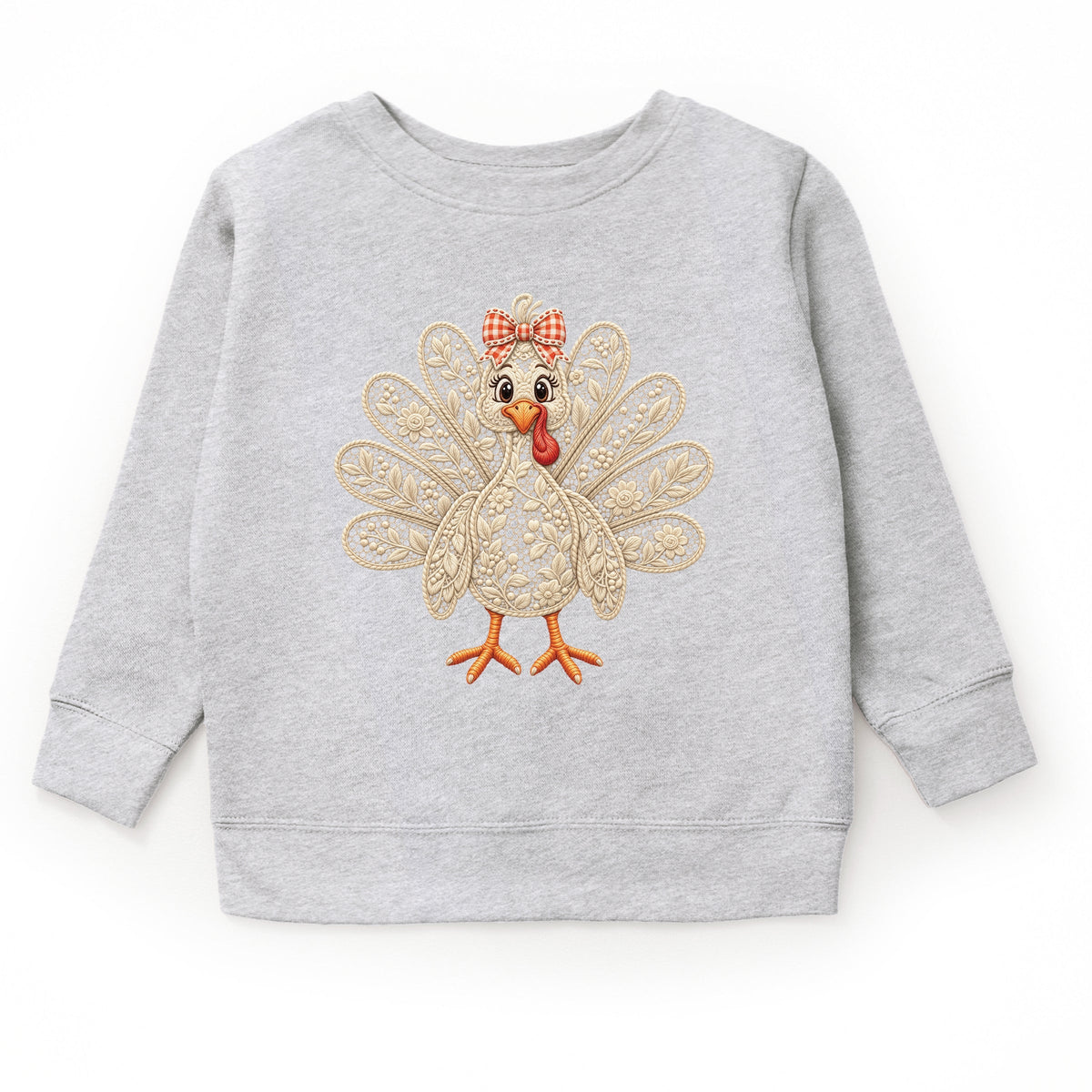 Turkey Lace - Youth Graphic Sweatshirt