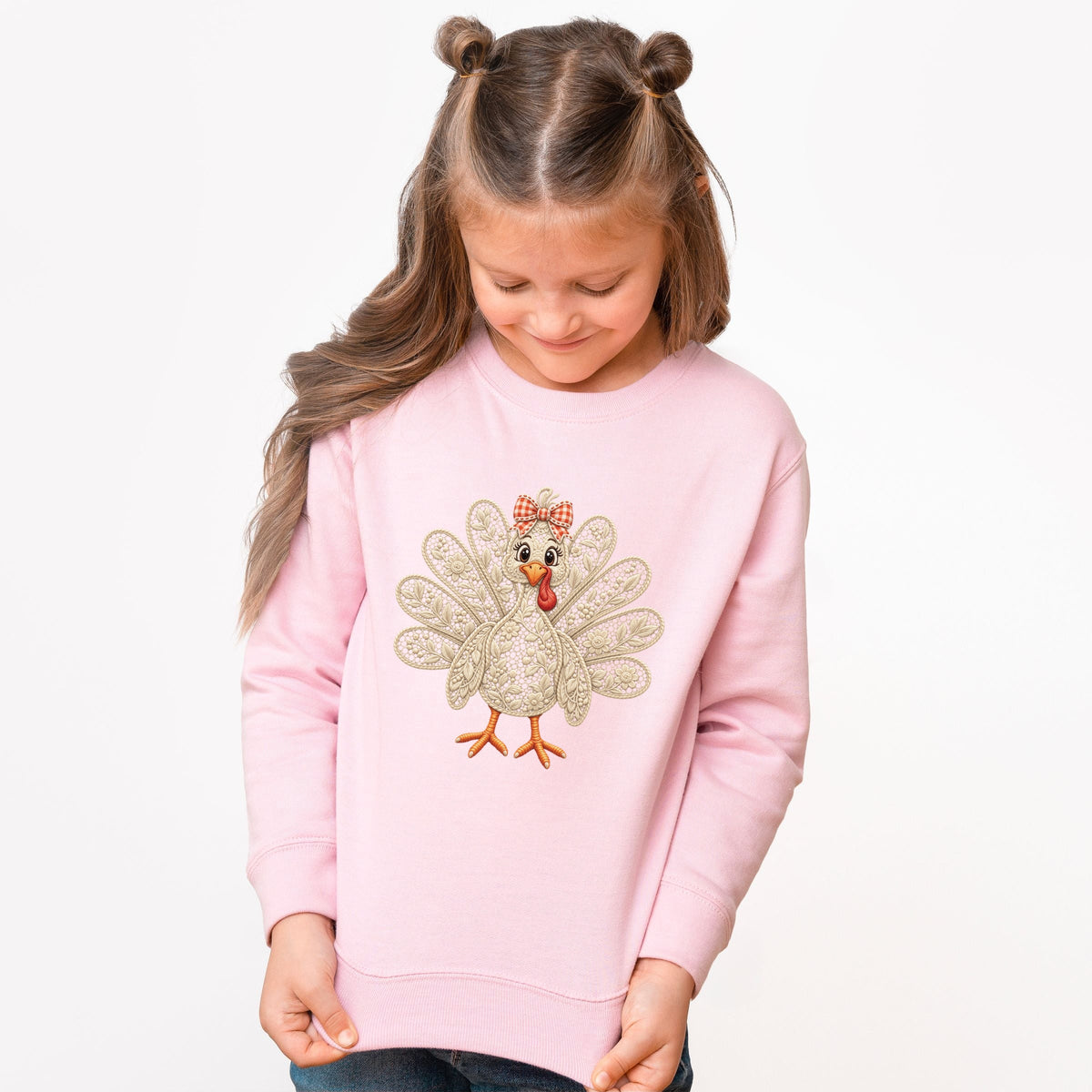 Turkey Lace - Youth Graphic Sweatshirt