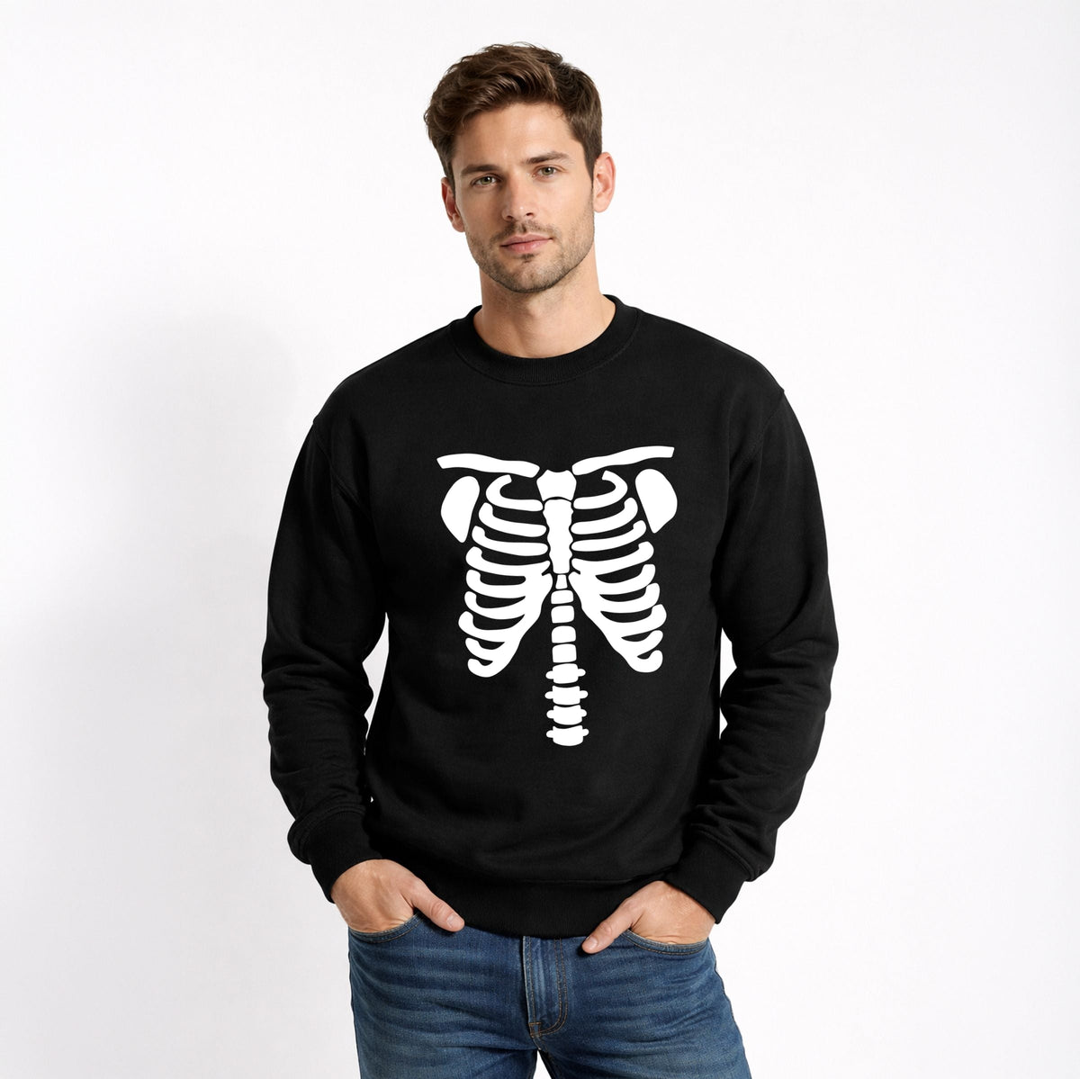 Skeleton - Men's Graphic Sweatshirt