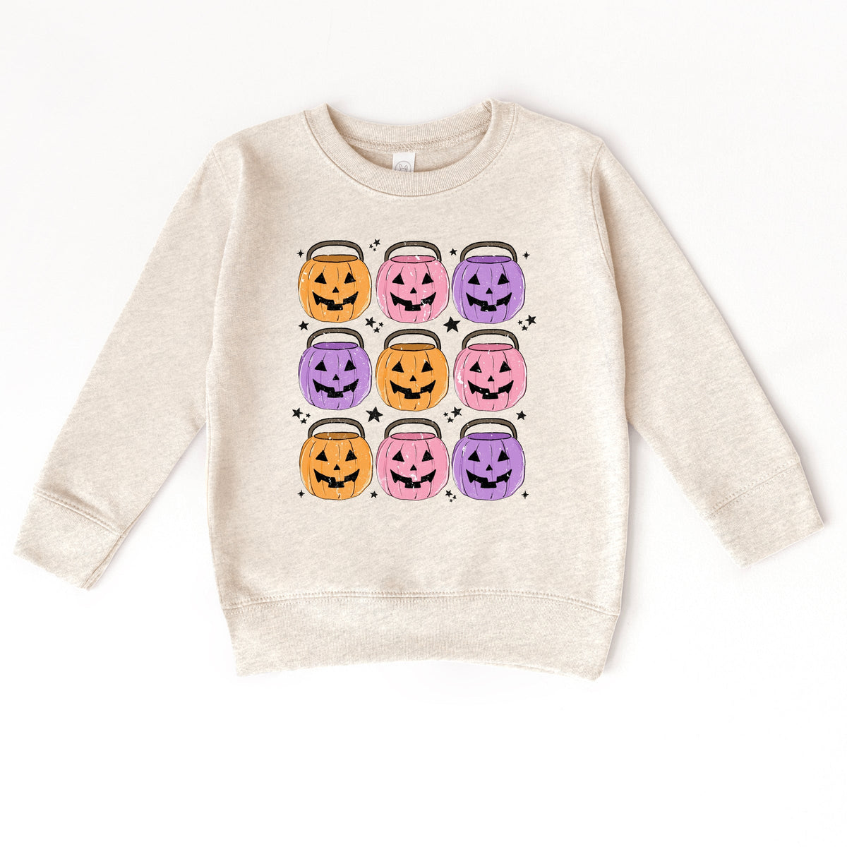 Halloween Candy Bucket Chart - Toddler Graphic Sweatshirt