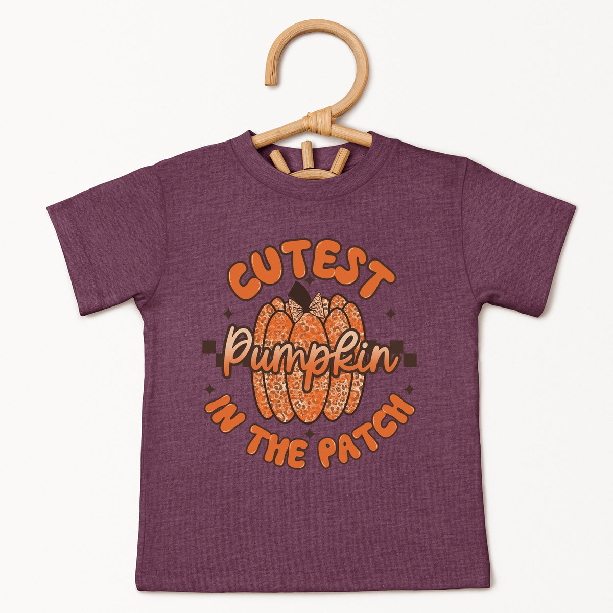 Cutest Pumpkin Leopard Print - Toddler Short Sleeve Graphic T-Shirt