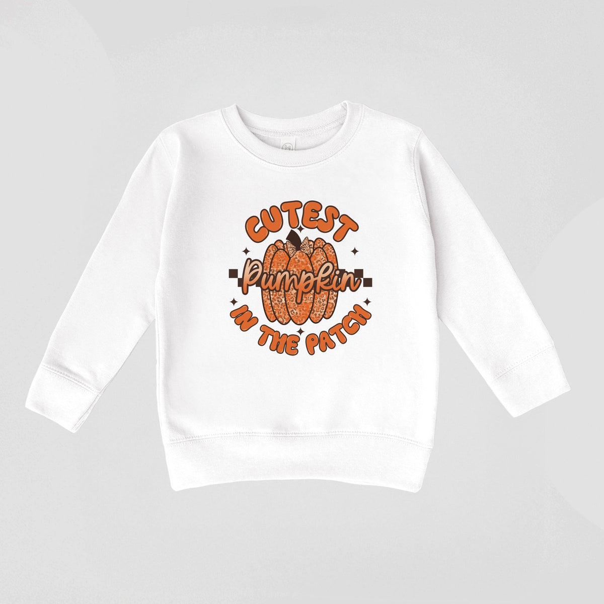 Cutest Pumpkin Leopard Print - Toddler Graphic Sweatshirt