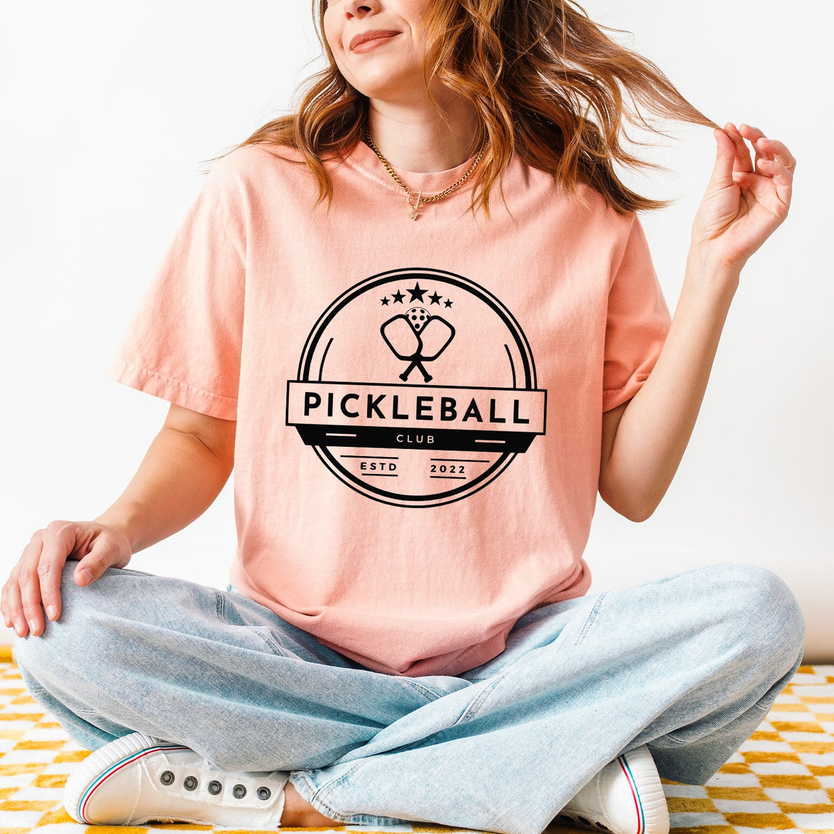 Pickleball Club | Garment Dyed Short Sleeve Tee