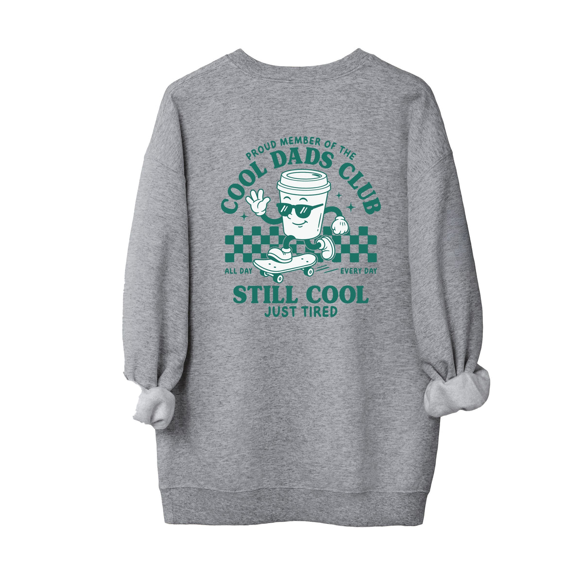 Cool Dads Club Coffee - Men's Graphic Sweatshirt