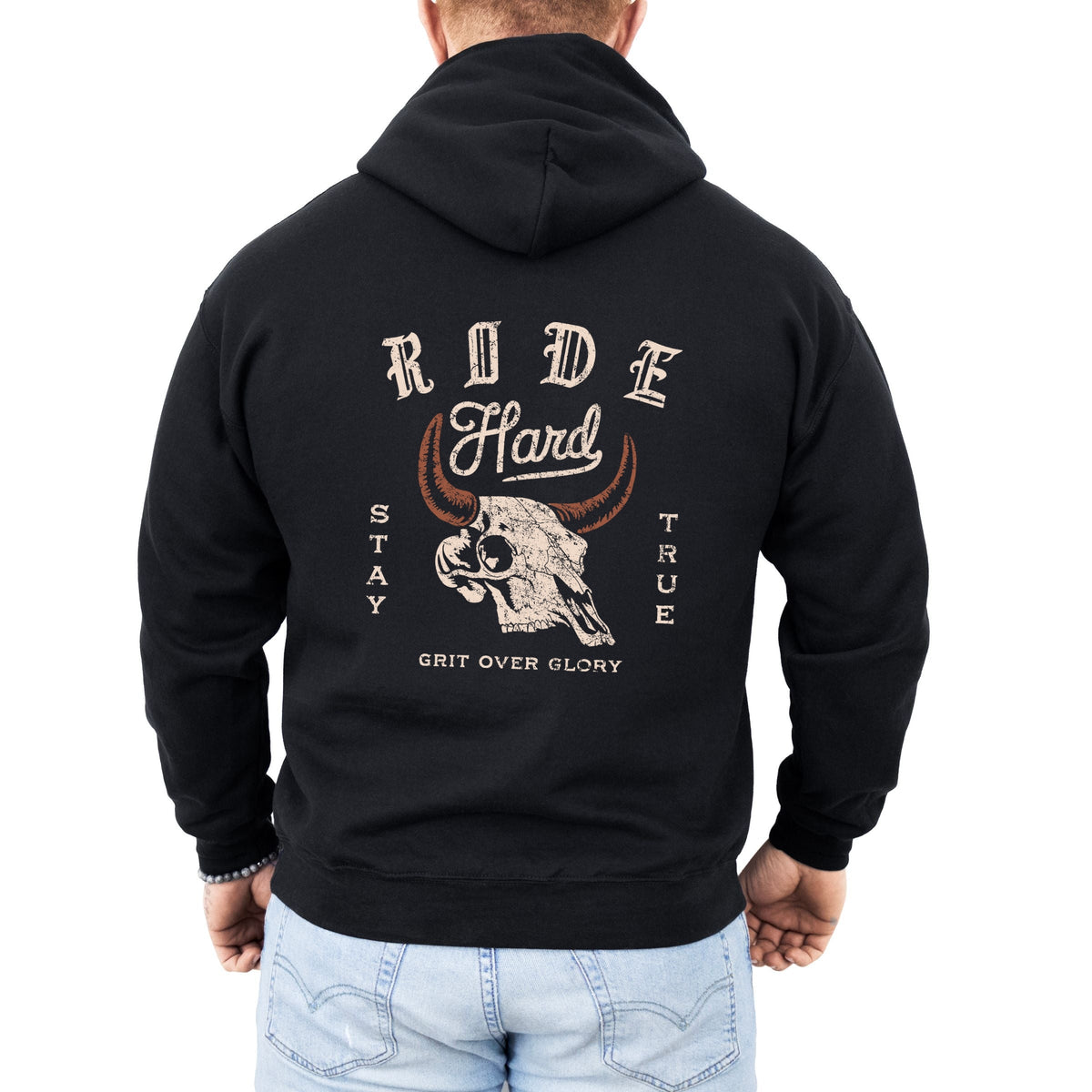 Ride Hard Stay True - Men's Graphic Hoodie