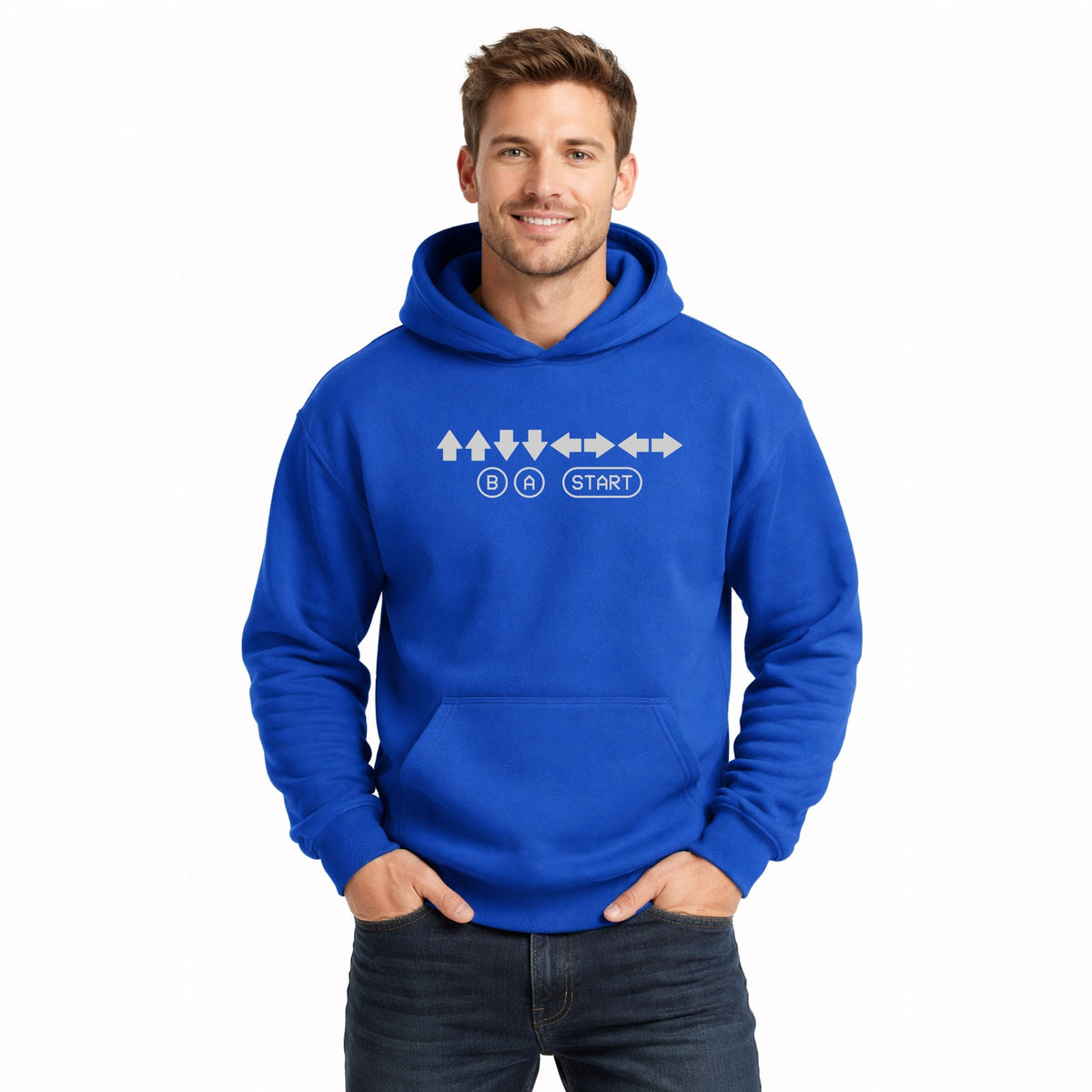 Video Game Cheat Code - Men's Graphic Hoodie