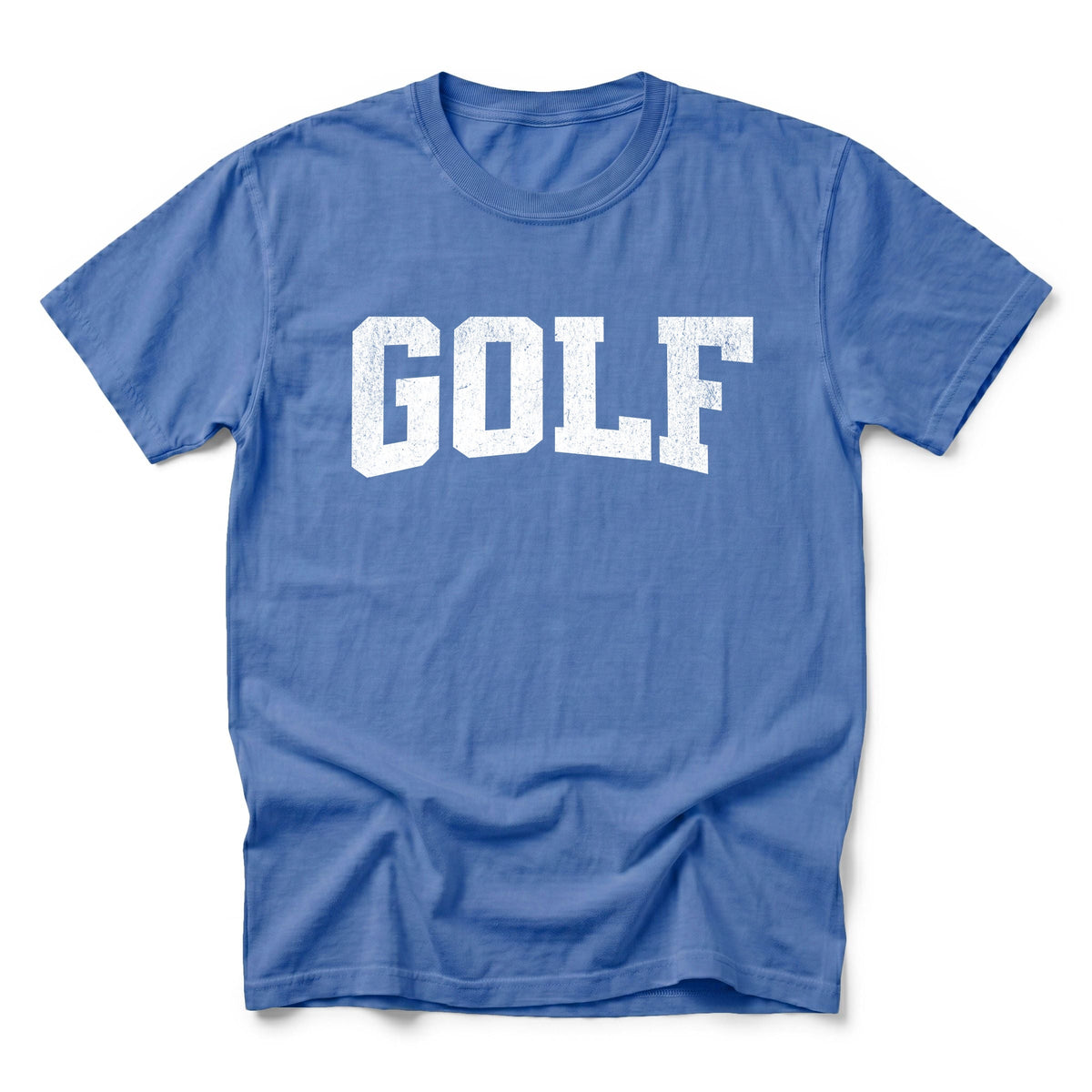 Golf Arched Varsity - Men's Garment Dyed Graphic T-Shirt