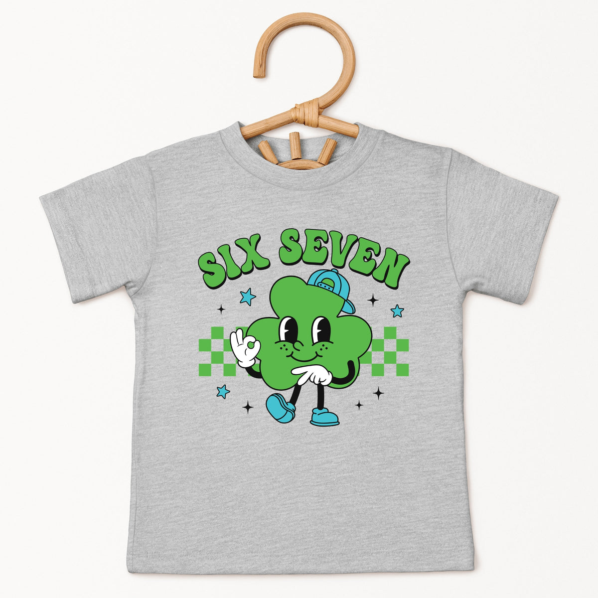 Six Seven Clover Hat - Toddler Short Sleeve Graphic T-Shirt